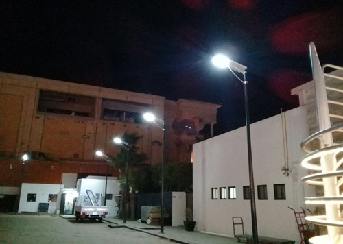 Industrial solar lighting