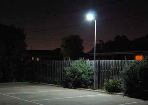 10w parking lot solar lamps