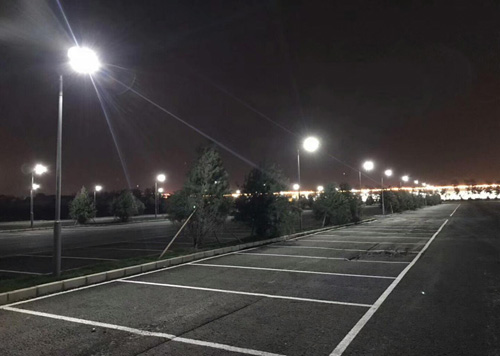 30w parking lot solar LED light