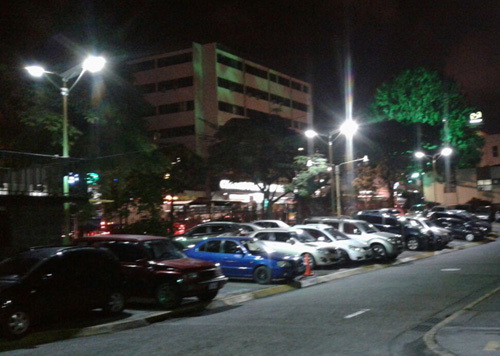 60w parking lot solar light for Hospital San Juan de Dios Costa Rica
