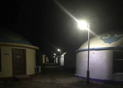 residential solar moon light