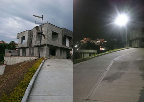 U4 all in one solar street light