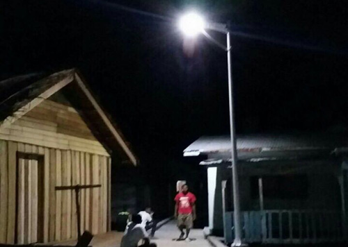 residential solar led light