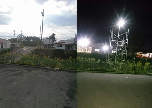 U4 residential solar light