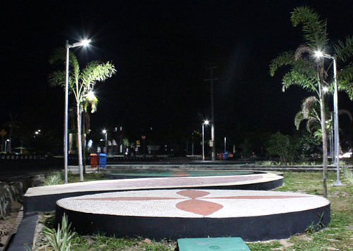 Hitechled A1 series solar garden light
