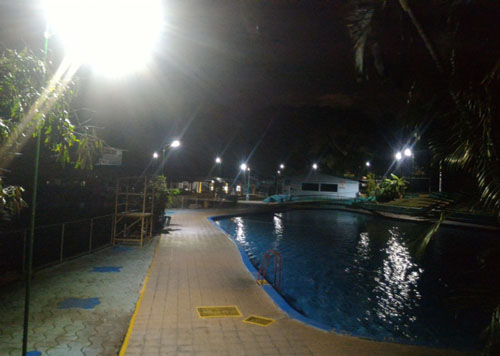 40W solar garden light