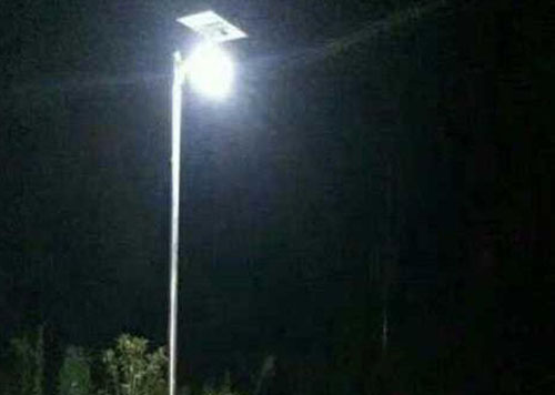 6w all in one solar garden light