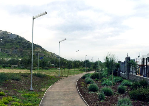 A2 20w all in one  solar stret light