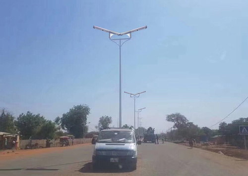 60w all in one solar street lamp
