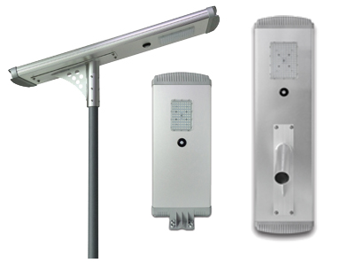 A Series all in one solar street light