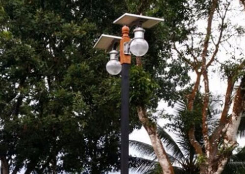 all in one solar area light