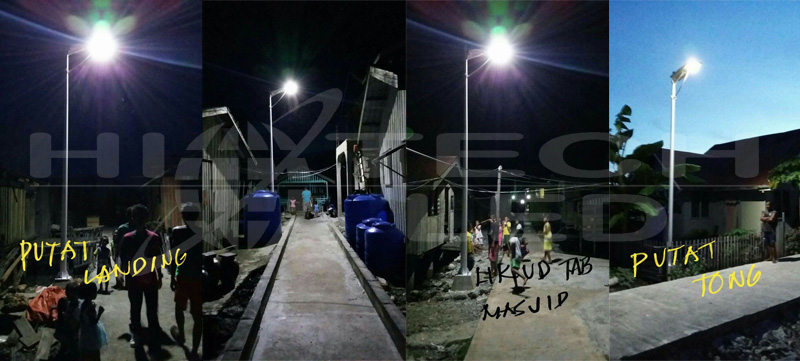 Philippines all in one solar street light