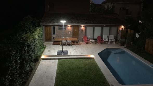 UFO solar area light Case Studies